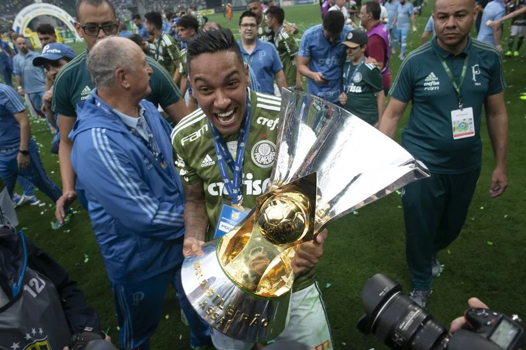 Jogador foi campeão brasileiro pelo Palmeiras. Foto: Daniel Vorley/AGIF