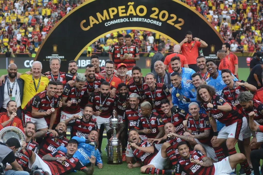 Flamengo campeão da Libertadores 2022. Foto: API/AGIF