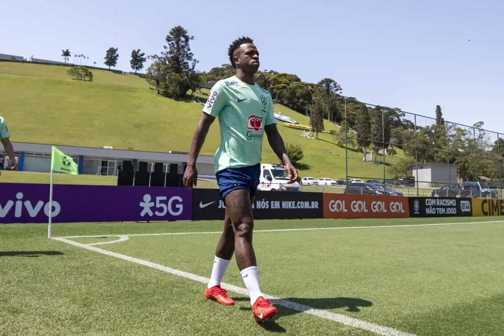 Vinícius Júnior é uma das esperanças para o futuro da Seleção Brasileira. Foto: Joilson Marconne / CBF