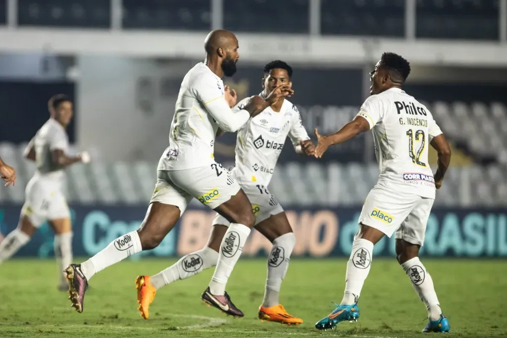 Santos na  Copa do Brasil 2023. Foto: Abner Dourado/AGIF
