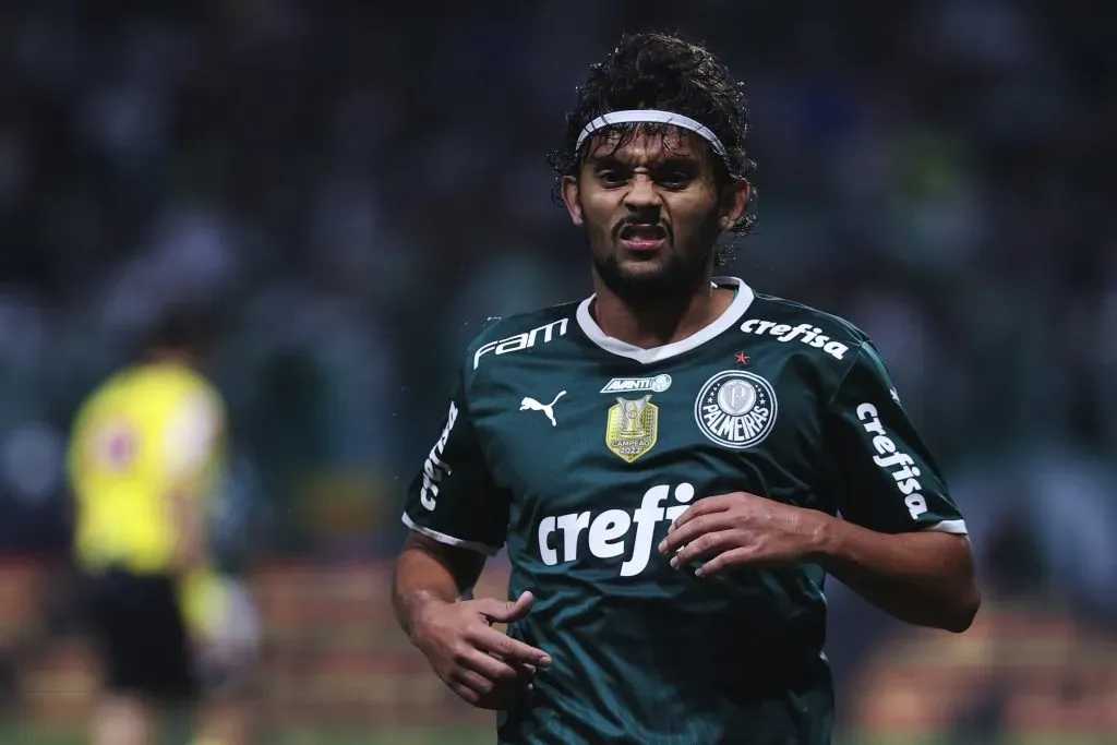 Gustavo Scarpa no Palmeiras -. Foto: Ettore Chiereguini/AGIF