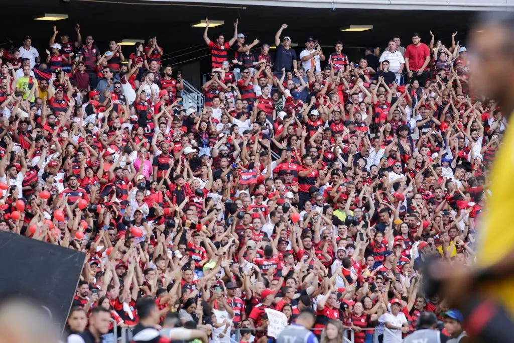 Torcida do Flamengo - Foto:  Lucas Emanuel/AGIF