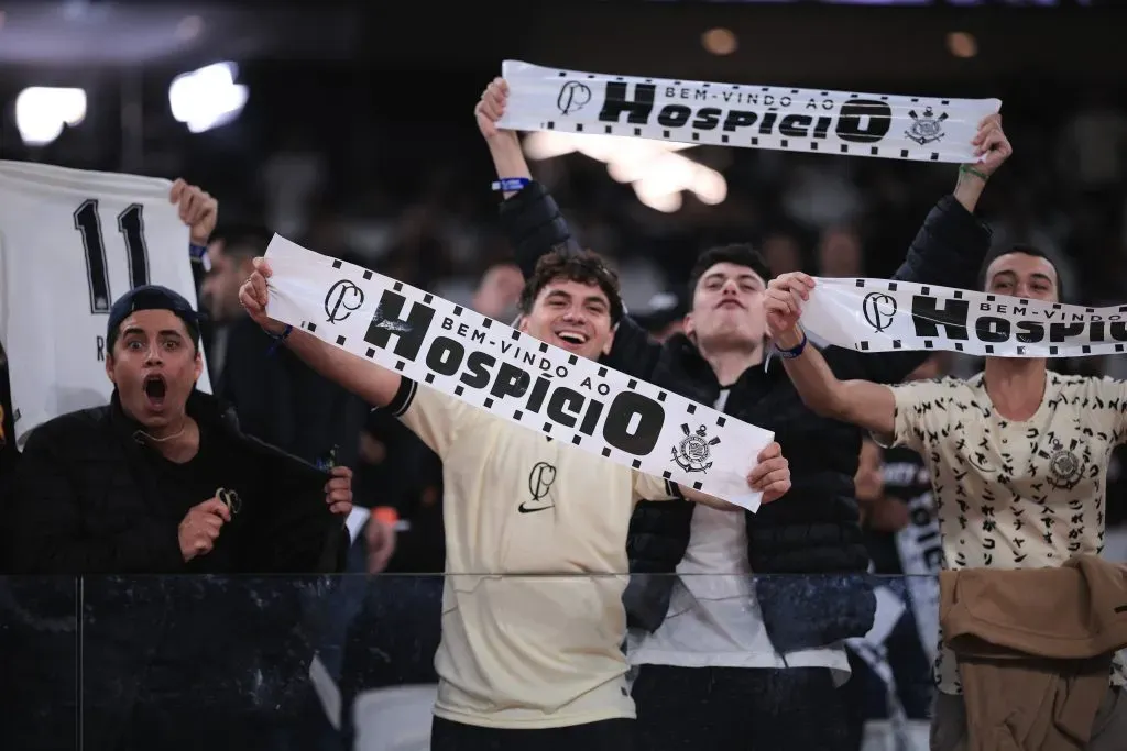 rcida do Corinthians durante partida contra Sao Paulo no estadio Arena Corinthians pelo campeonato Copa do Brasil 2023. Foto: Ettore Chiereguini/AGIF