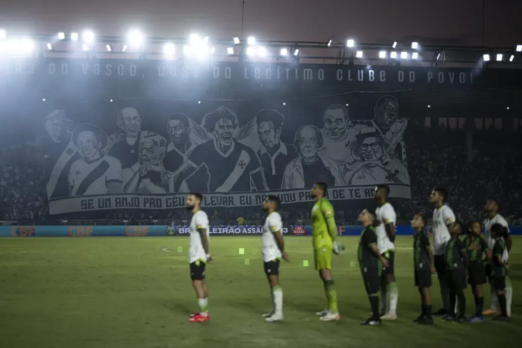 Estádio São Januário para partida entre Vasco e América-MG pelo campeonato Brasileiro A 2023. Foto: Jorge Rodrigues/AGIF