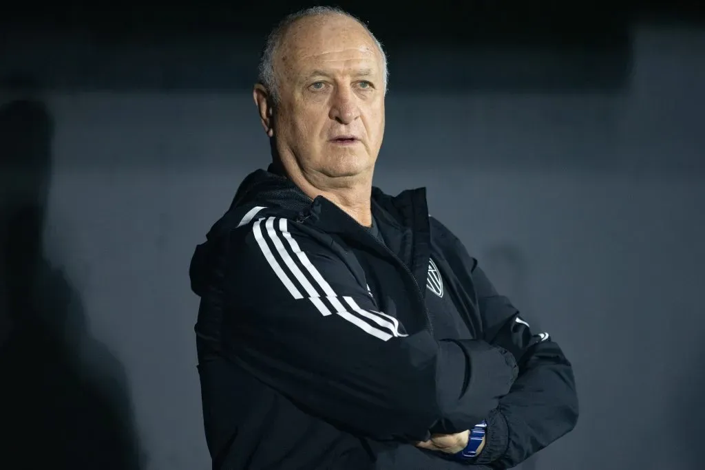 Felipão técnico do Atlético-MG durante partida pelo campeonato Brasileiro A 2023. Foto: Fabio Moreira Pinto/AGIF