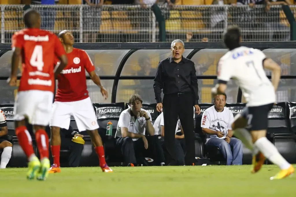 Tite. Corinthians x Internacional, pelo Campeonato Brasileiro A 2013, no estadio Pacaembu. 30 de Novembro de 2013, Sao Paulo, Sao Paulo, Brasil. Foto: Piervi Fonseca/AGIF