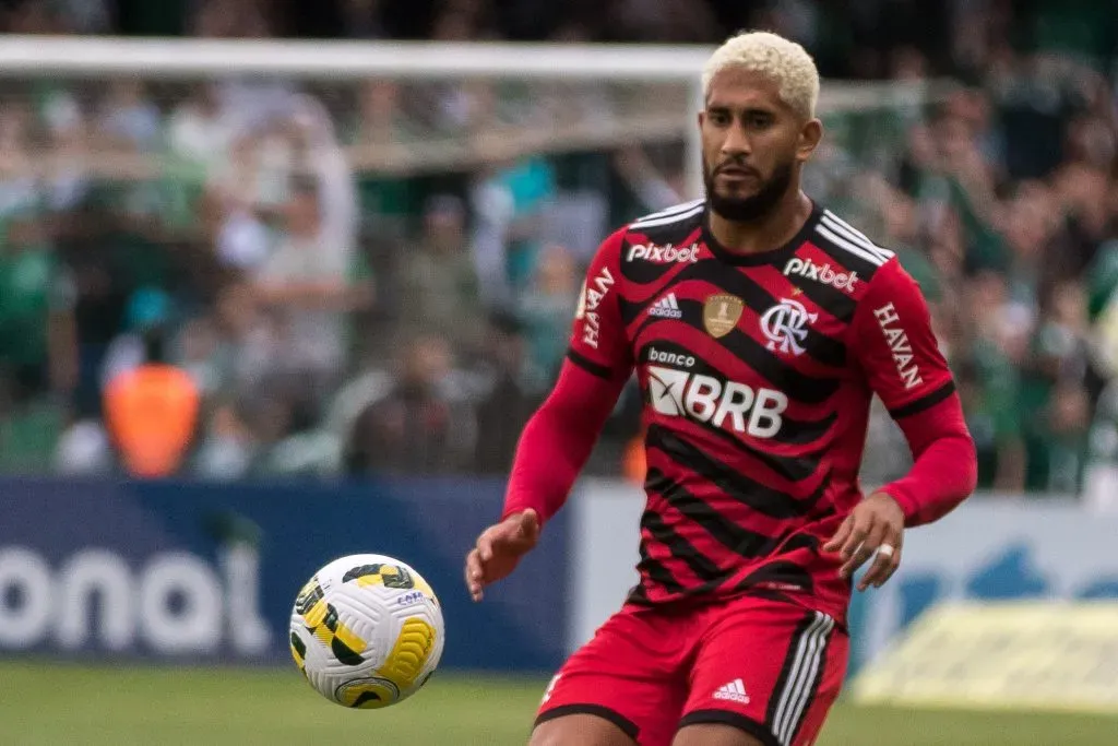 Pablo jogador do Flamengo durante pelo campeonato Brasileiro. Foto: Robson Mafra/AGIF