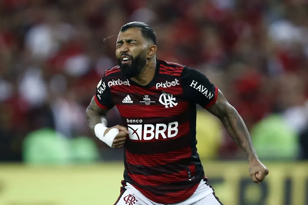 Gabigol não marca gols desde agosto e amarga 13 jogos “passando em branco” – Foto: Wagner Meier/Getty Images