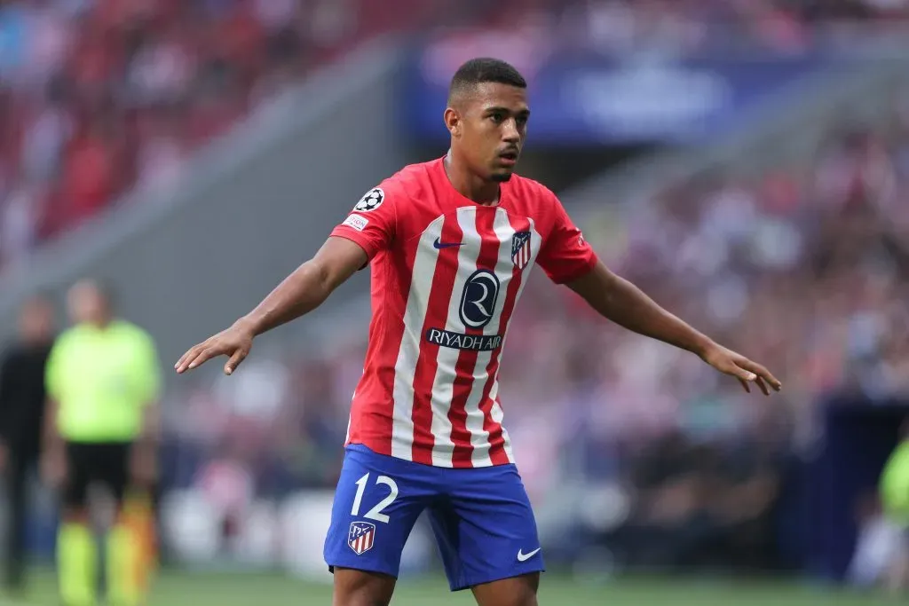 Foto: Gonzalo Arroyo Moreno/Getty Images – Samuel Lino é xodó no Atlético de Madrid