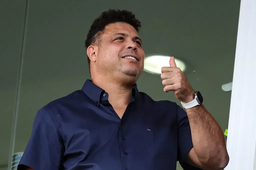 Ronaldo, dono da SAF do Cruzeiro, assinou o empréstimo de Bruno Rodrigues com opção de compra – Foto: Gilson Junio/AGIF