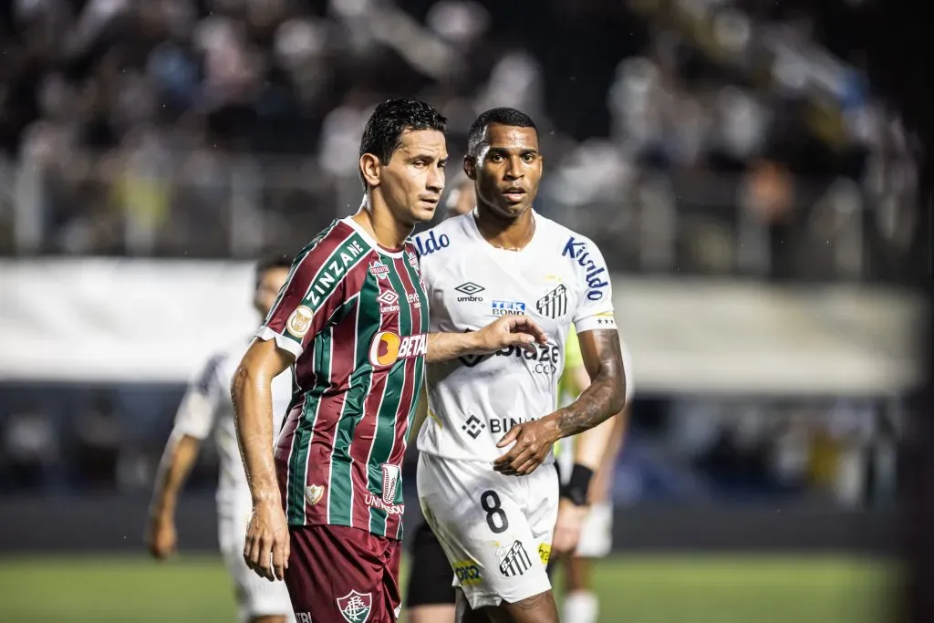 Foto: Abner Dourado/AGIF – Santos vem de derrota doída para o Fluminense