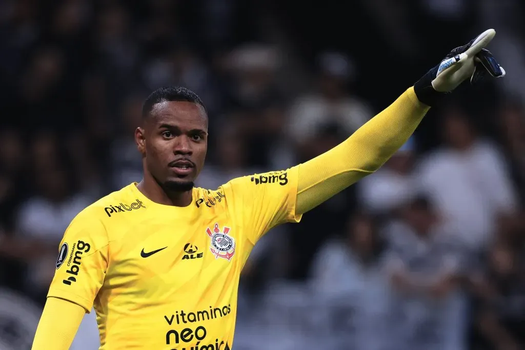 Carlos Miguel, goleiro do Corinthians- Foto: Ettore Chiereguini/AGIF