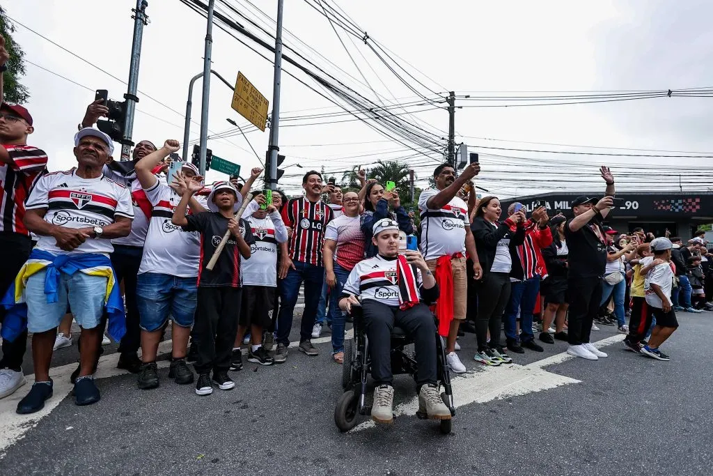 Torcida do São Paulo marcou presença na temporada. Foto: Fabio Giannelli/AGIF