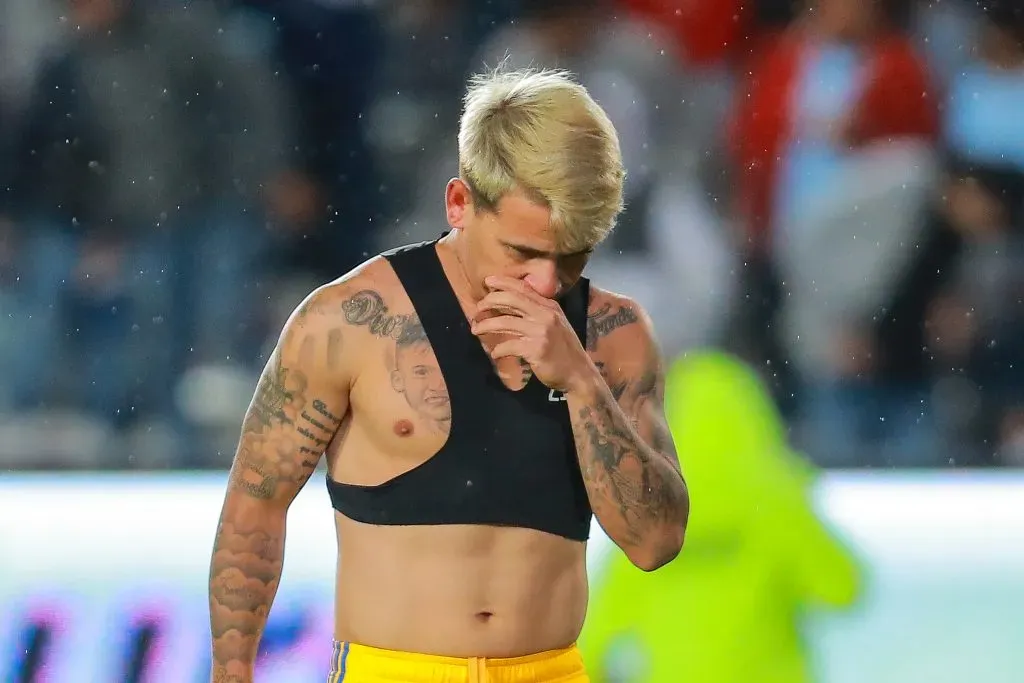 Soteldo, atacante do Santos. (Foto: Manuel Velasquez/Getty Images)