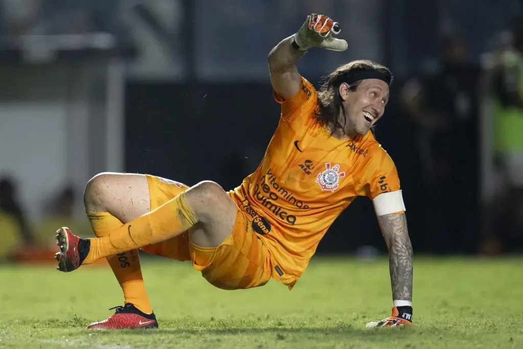 Cássio em ação pelo Corinthians. Foto: Jorge Rodrigues/AGIF