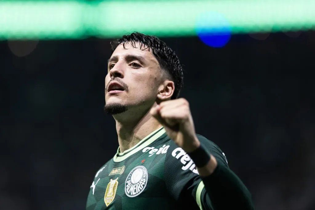 Piquerez jogador do Palmeiras . Foto: Abner Dourado/AGIF