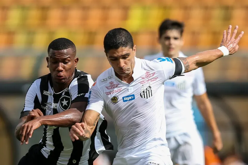 Renato jogando contrao  Botafogo  Foto: Marcello Zambrana/AGIF