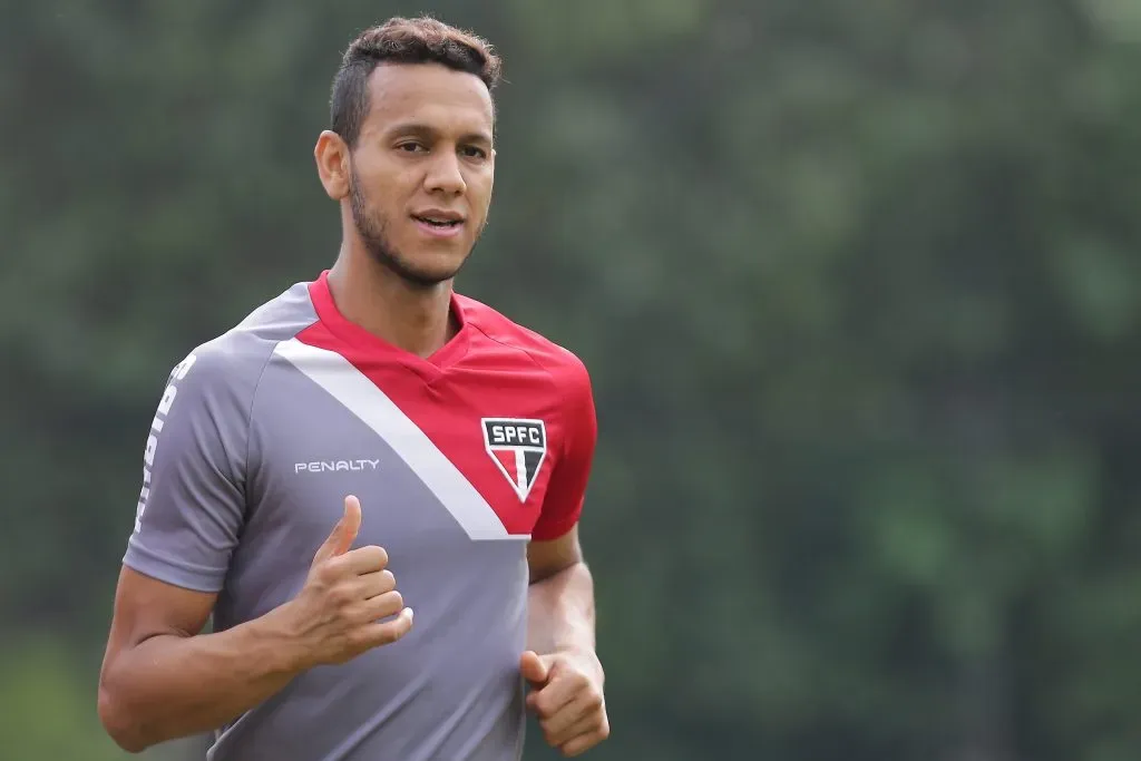 No Brasil, o último clube de Souza foi o São Paulo. Foto: Moises Nascimento/AGIF