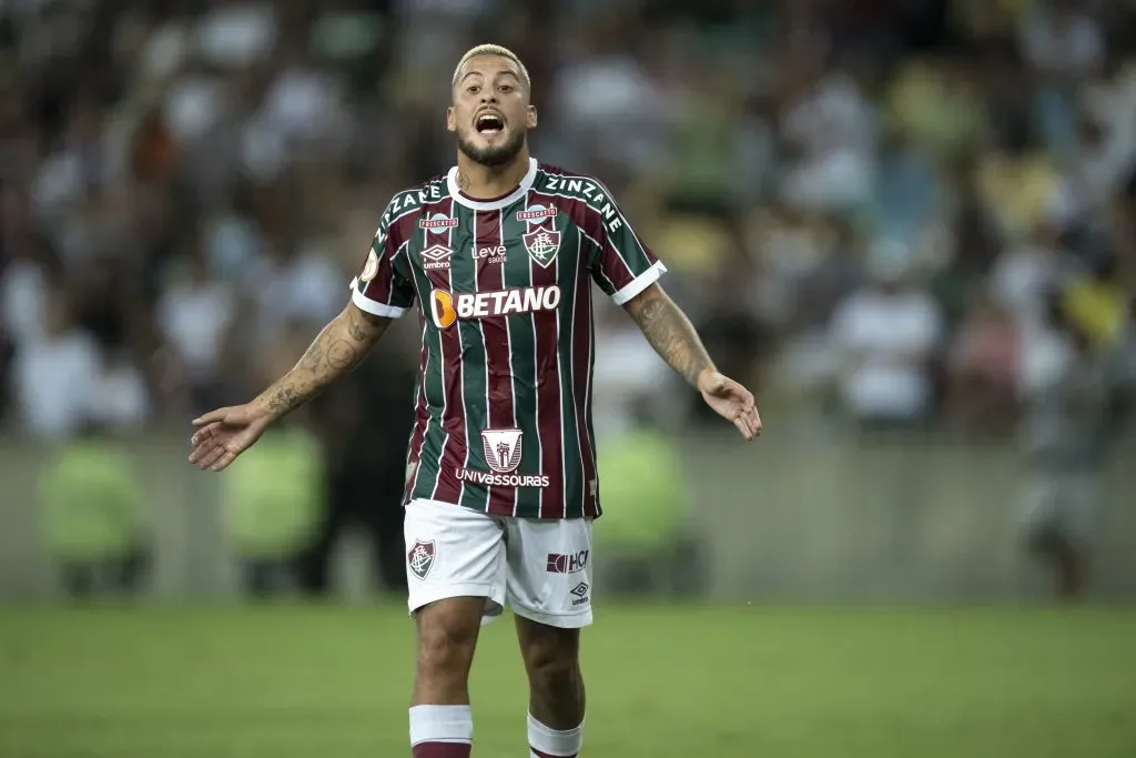 Guga atuando pelo Fluminense. Foto: Jorge Rodrigues/AGIF