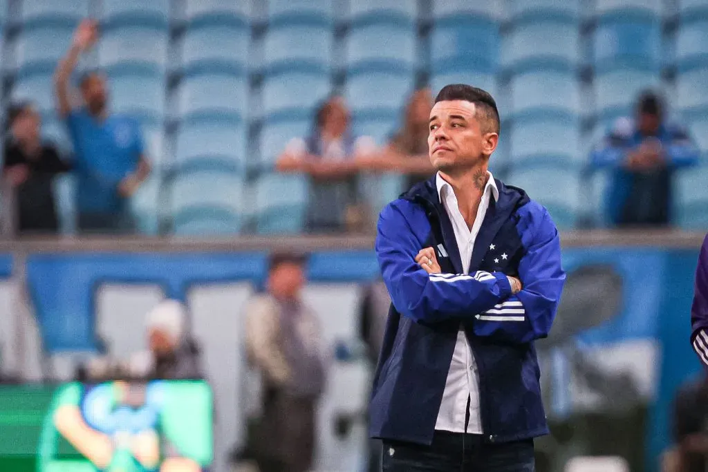 D’Alessandro ex-coordenador de futebol do Cruzeiro.  Foto: Maxi Franzoi/AGIF