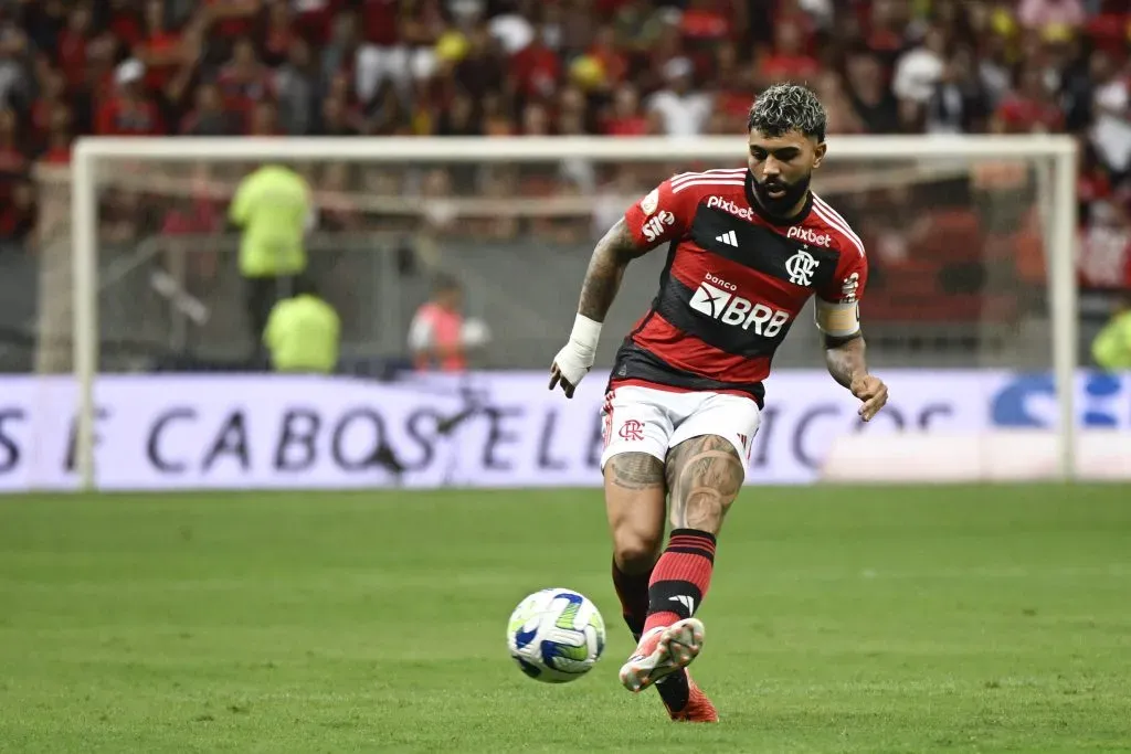 Gabigol em campo pelo Flamengo - Bonomi/AGIF