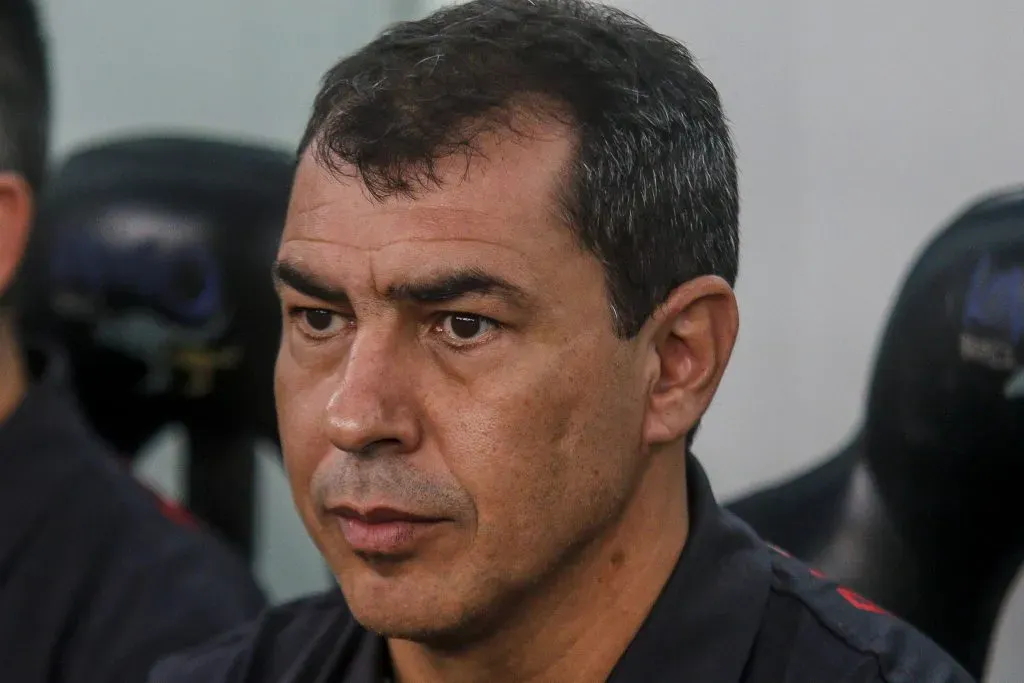 Fábio Carille, treinador. Foto: Gabriel Machado/AGIF