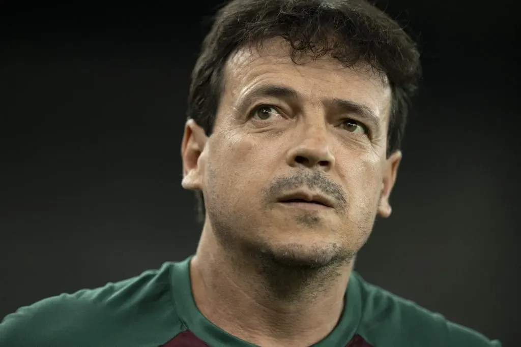 Fernando Diniz técnico do Fluminense prepara a equipe para estreia no Mundial. Foto: Jorge Rodrigues/AGIF