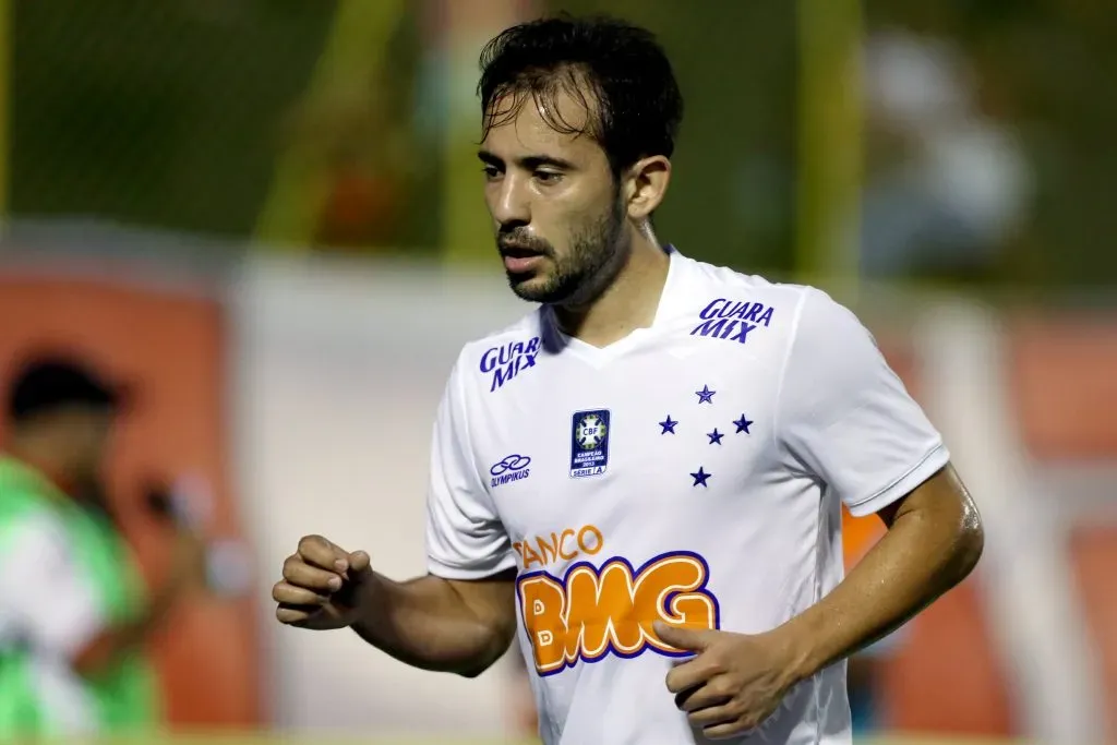 Éverton Ribeiro quando jogava pelo Cruzeiro. Foto: Felipe Oliveira/Getty Images