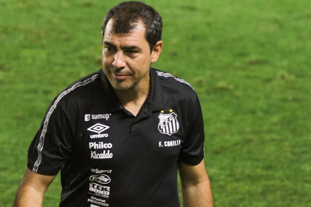 Fabio Carille vai ser o treinador do Santos em 2024. Foto: Fernanda Luz/AGIF
