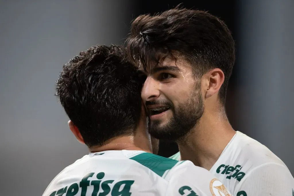 Flaco Lopez em ação pelo Palmeiras no Brasileirão de 2023. Foto: Gil Gomes/AGIF