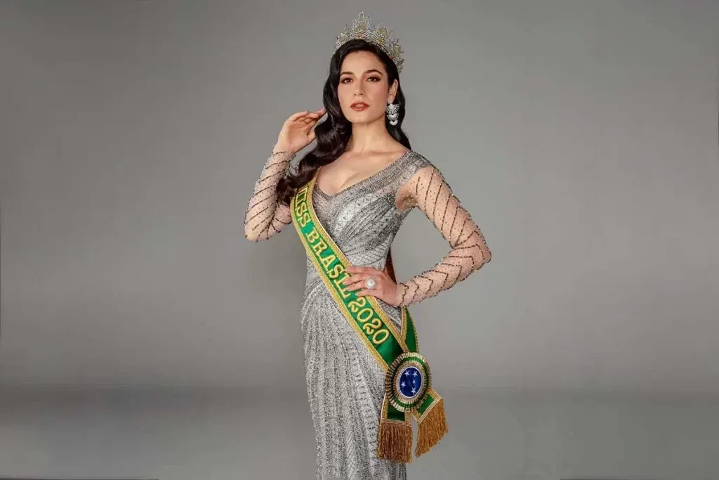 Julia Gama foi Miss Brasil 2020. Divulgação.
