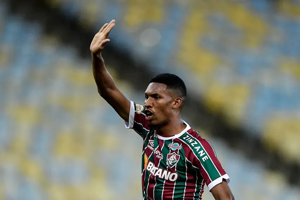 Lele jogador do Fluminense durante partida contra o Cuiaba no estadio Maracana pelo campeonato BRASILEIRO A 2023. Thiago Ribeiro/AGIF
