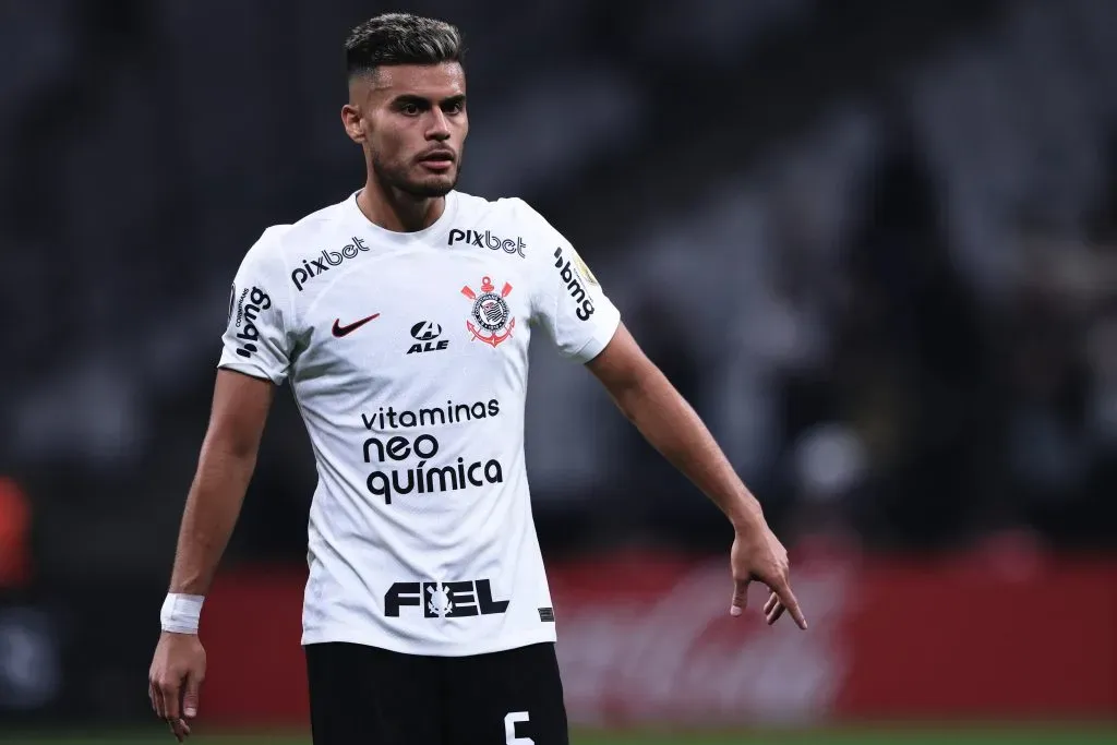 Fausto Vera está em baixa no Corinthians.  Foto: Ettore Chiereguini/AGIF