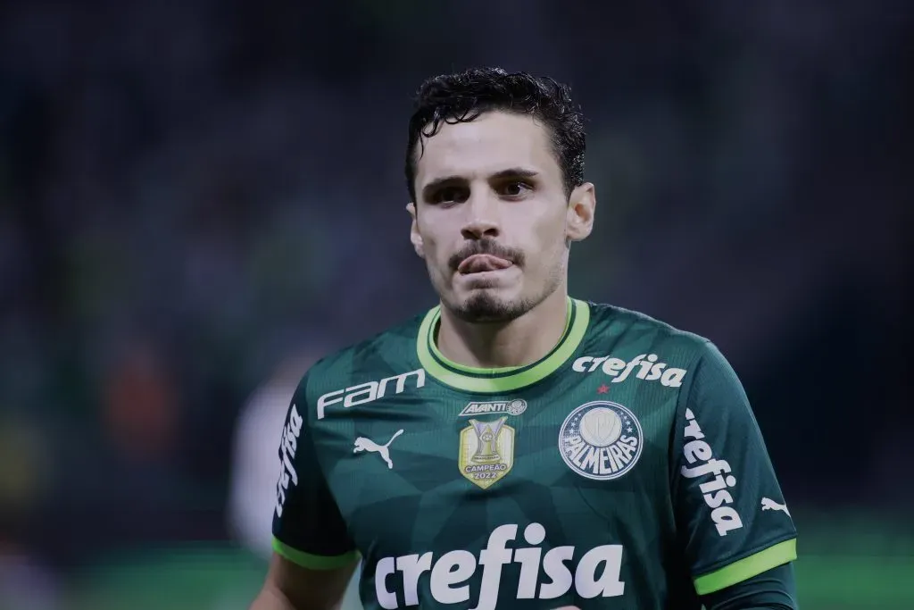 Torcida do Palmeiras quer um substituto/parceiro para Veiga – Foto: Marcello Zambrana/AGIF.