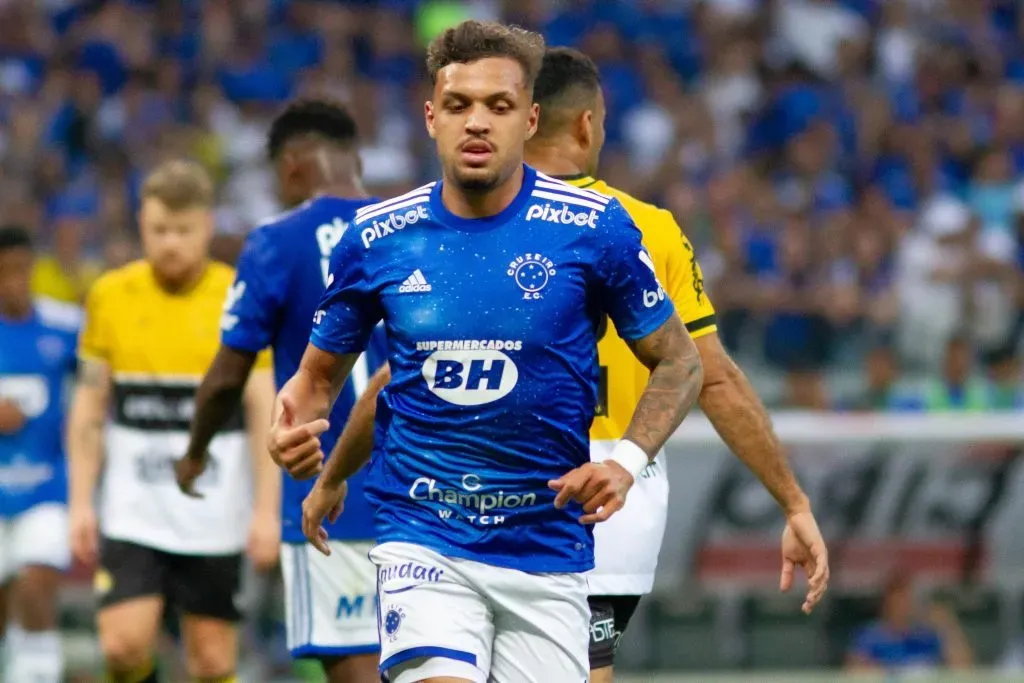 Daniel Júnior nos tempos de Cruzeiro. Foto: Fernando Moreno/AGIF