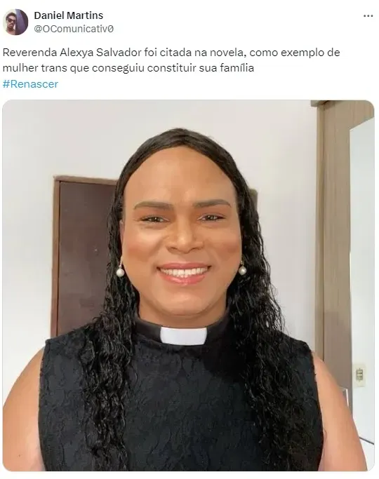 Web fala sobre Alexya Salvador