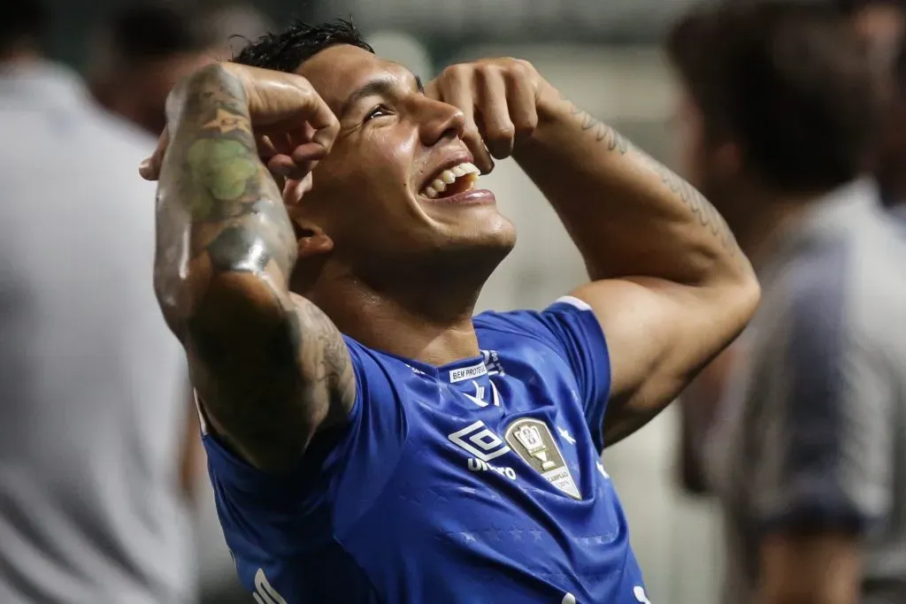 Lucas Romero é um dos craques do Cruzeiro em 2024. Thomas Santos/AGIF.