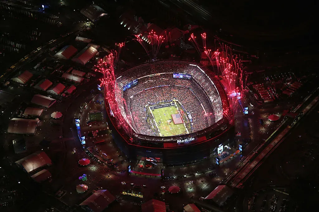 Estádio fica em Nova Jersey. John Moore/Getty Images.