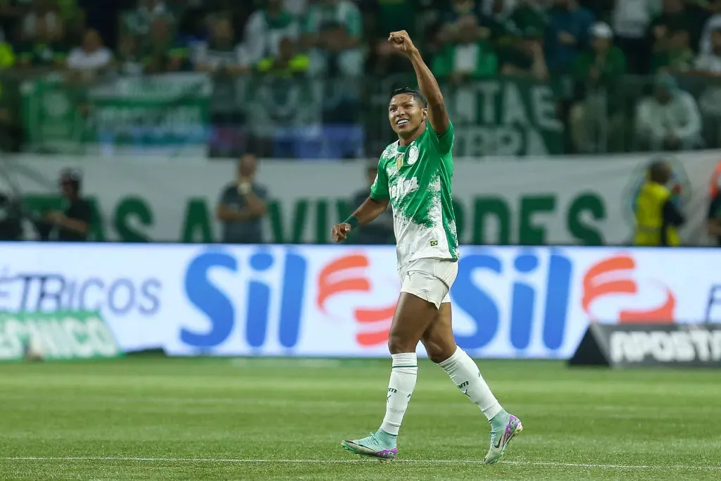 Rony foi contratado pelo Palmeiras em 2020. Ricardo Moreira/Getty Images.