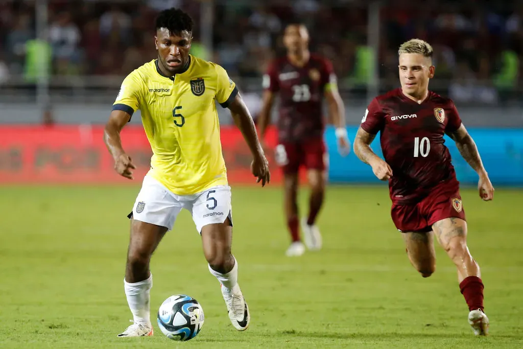 Equador x Venezuela. Foto: Edilzon Gamez/Getty Images