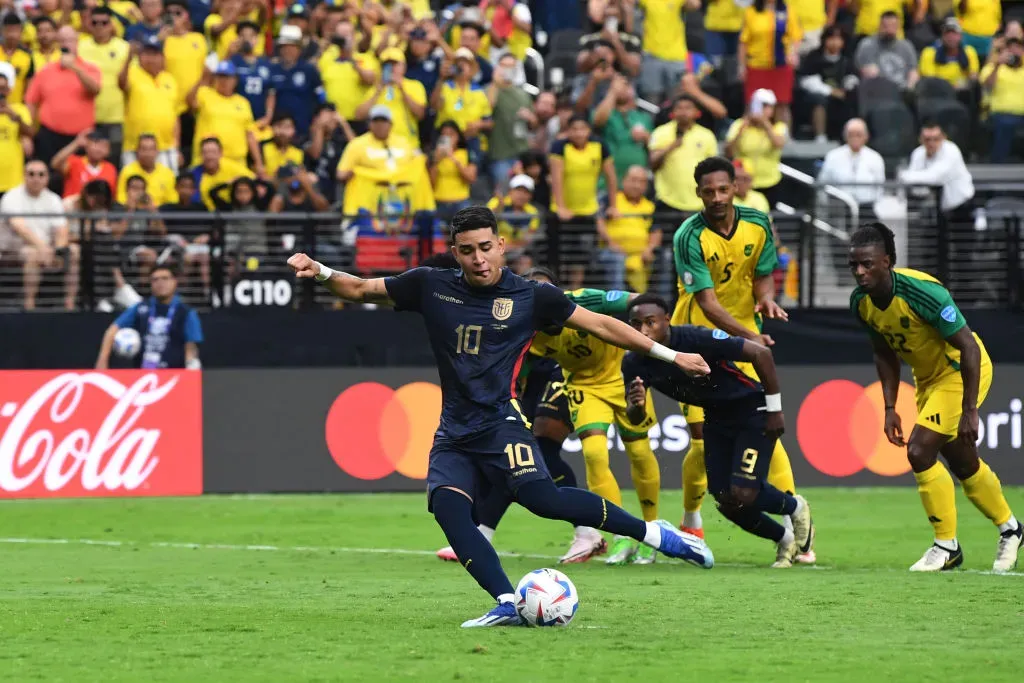 Equador em jogo na Copa América. Candice Ward/Getty Images.