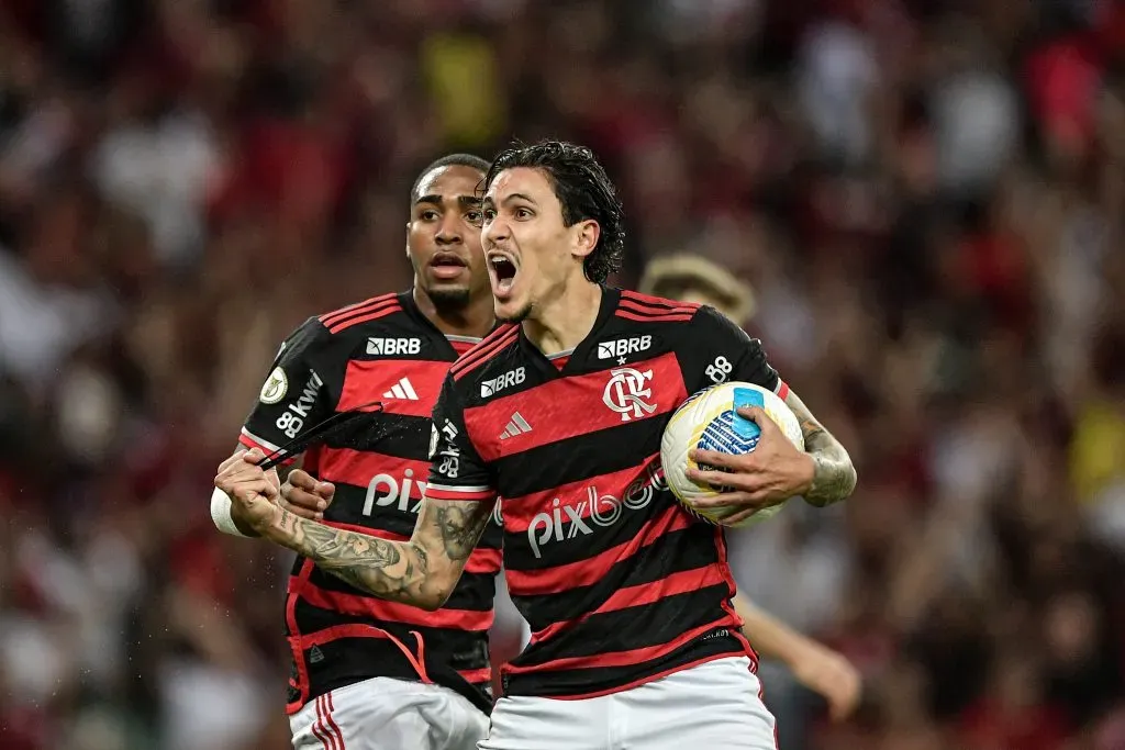 Flamengo, de Pedro, teve cinco jogadores convocados para a Copa América – Foto: Thiago Ribeiro/AGIF