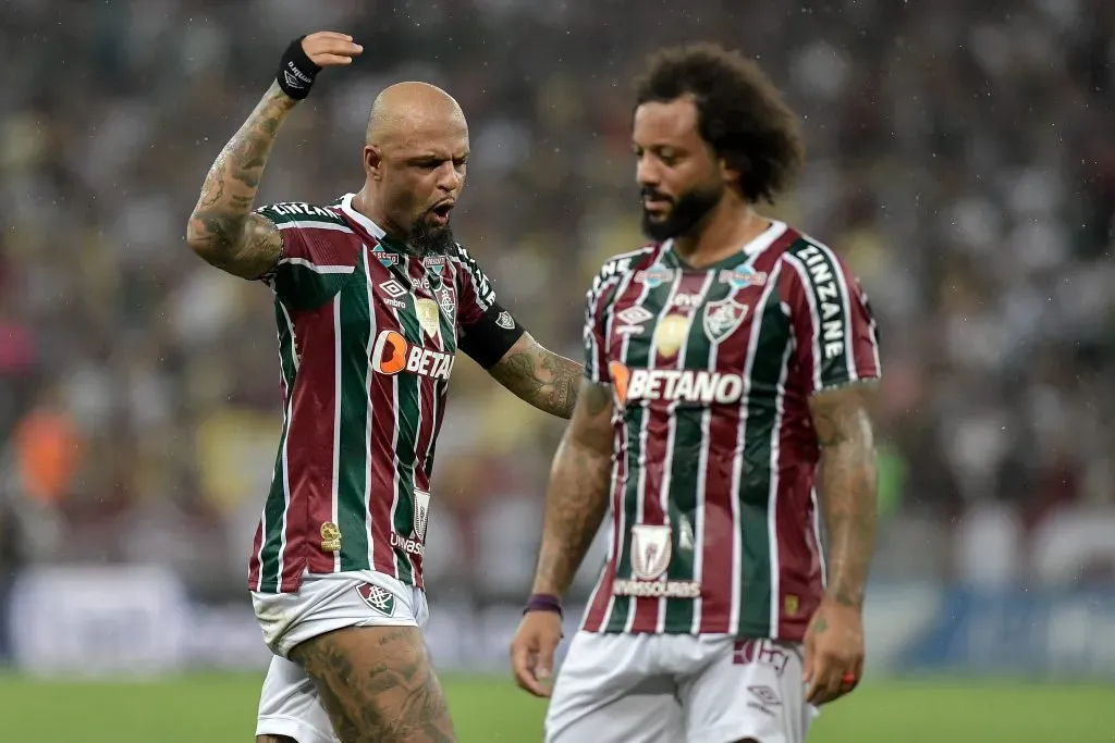 RJ – RIO DE JANEIRO – 09/03/2024 – CARIOCA 2024, FLUMINENSE X FLAMENGO – Felipe Melo jogador do Fluminense durante partida contra o Flamengo no estadio Maracana pelo campeonato Carioca 2024. Foto: Thiago Ribeiro/AGIF