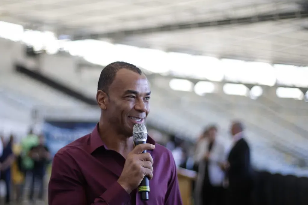 Cafu foi capitão da Seleção Brasileira de Futebol e pentacampeão mundial na Copa do Mundo 2002. Foto: Joao Gabriel Alves/AGIF