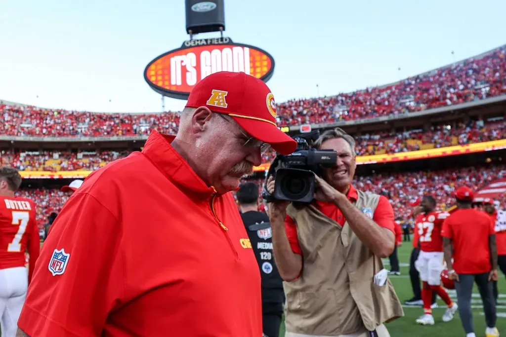 Andy Reid já ite perda de Rashee Rice para o resto da temporada do Chiefs. Foto: Â David Smith/Cal Media Kansas City