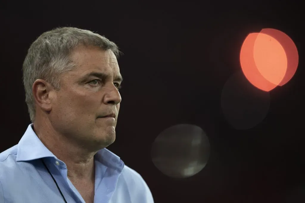 Diego Aguirre, técnico do Peñarol. Foto: Jorge Rodrigues/AGIF