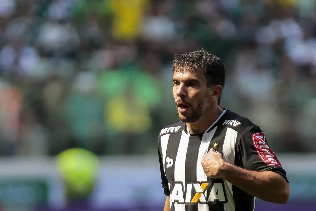 Leandro Donizete ganhou a Libertadores pelo Atlético-MG em 2013. Foto: Ale Cabral/AGIF