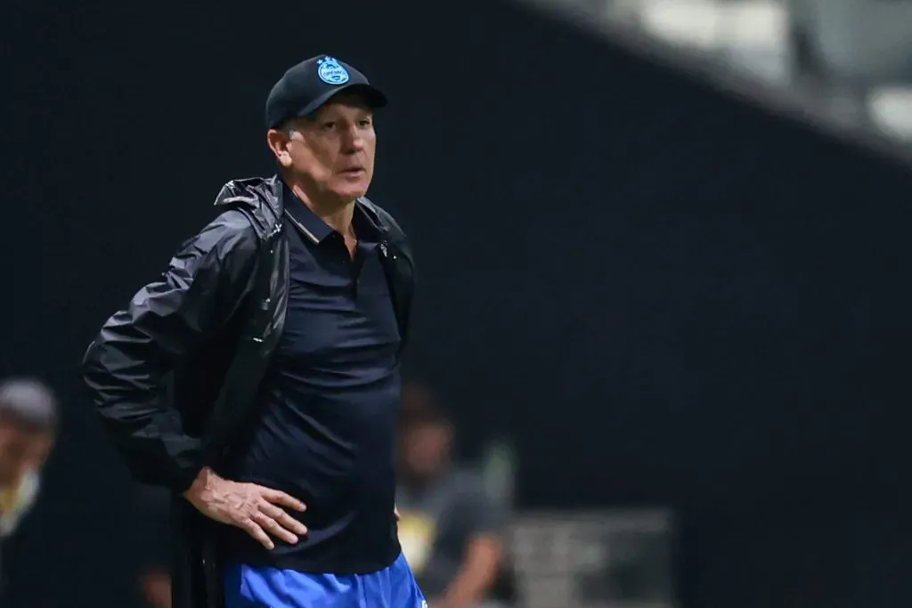 Renato Gaucho tecnico do Gremio durante partida contra o Atletico-MG no estadio Arena MRV pelo campeonato Brasileiro A 2024. Foto: Gilson Lobo/AGIF