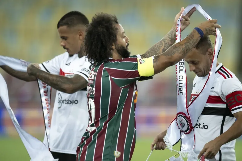 Marcelo em partida com o São Paulo, em 2023. Foto: Jorge Rodrigues/AGIF