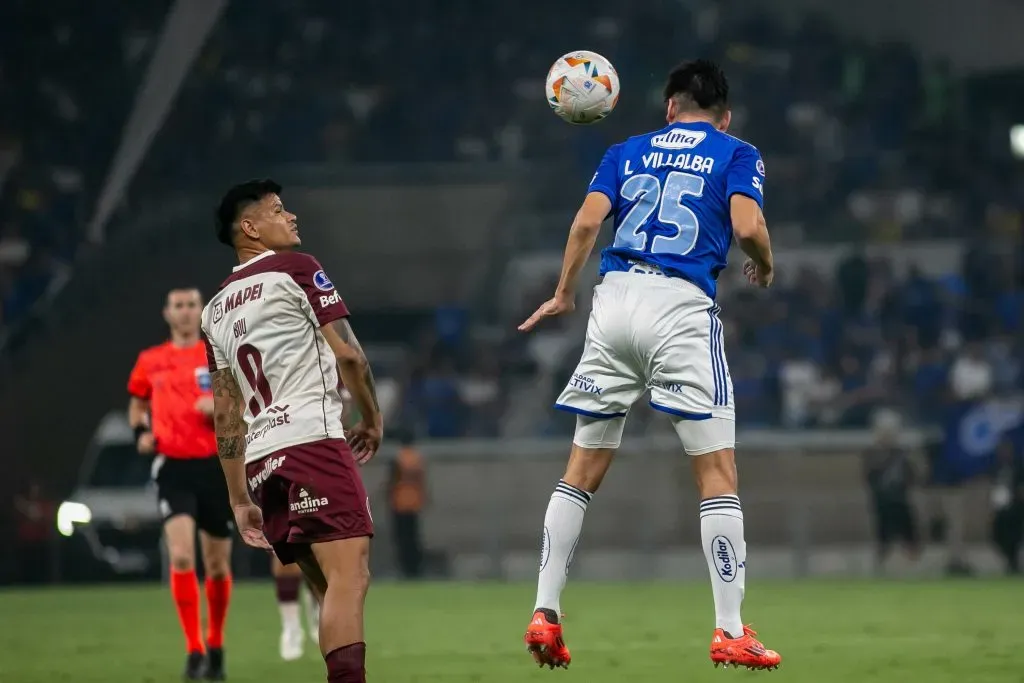 Lucas Villalba é um dos destaques positivos do Cruzeiro. Foto: Fernando Moreno/AGIF